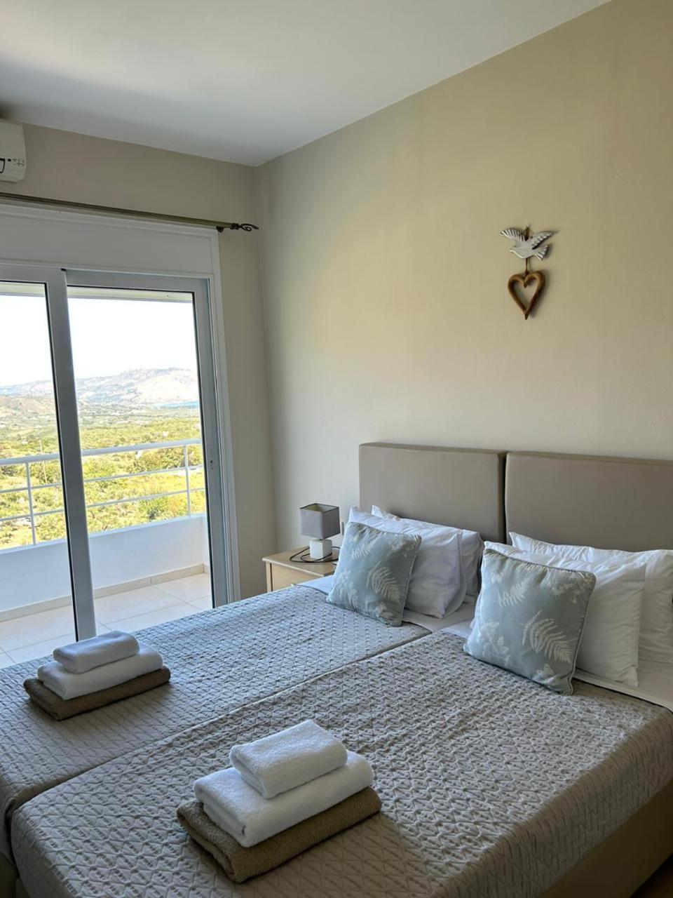 Villa Vuna - Private Pool -Sea View Ханья Экстерьер фото