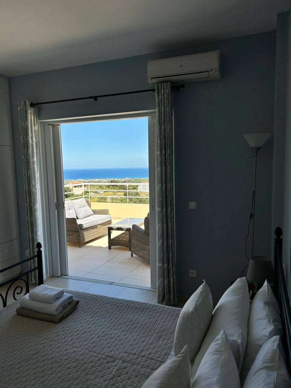 Villa Vuna - Private Pool -Sea View Ханья Экстерьер фото